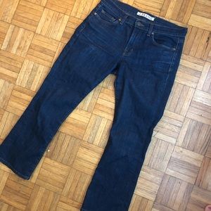 EUC J Brand Kick Flare Low Rise Jeans